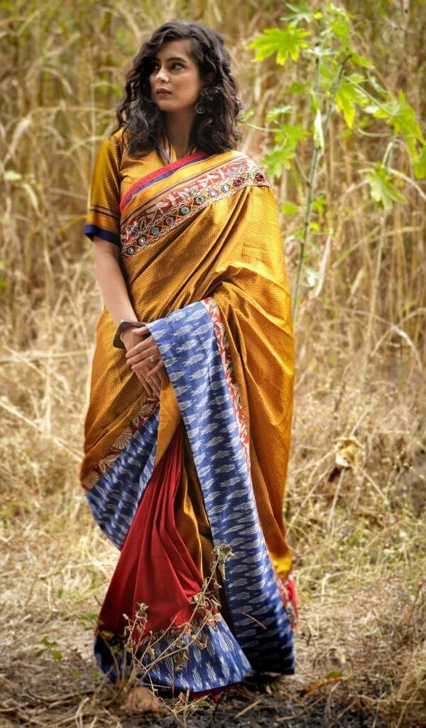 Ahimsa Silk Saree - Designer Sarees Rs 500 to 1000 -