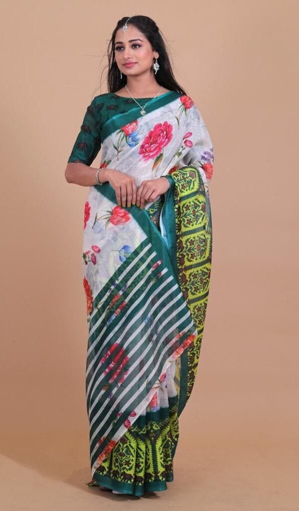 Chanderi Saree Online - Designer Sarees Rs 500 to 1000 -