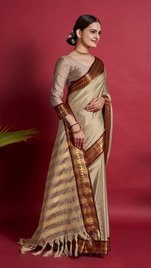 Designer Banarasi Saree - Designer Sarees Rs 500 to 1000 -