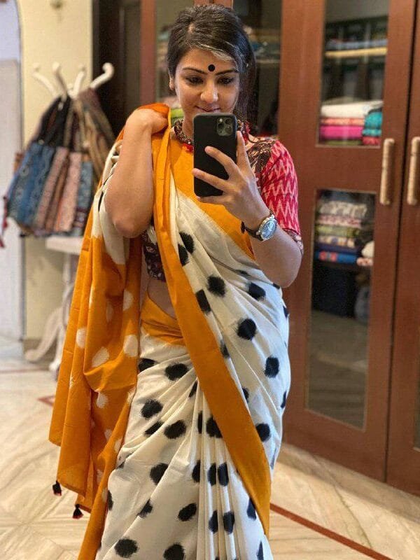 Handwoven Silk Saree - Designer Sarees Rs 500 to 1000 -