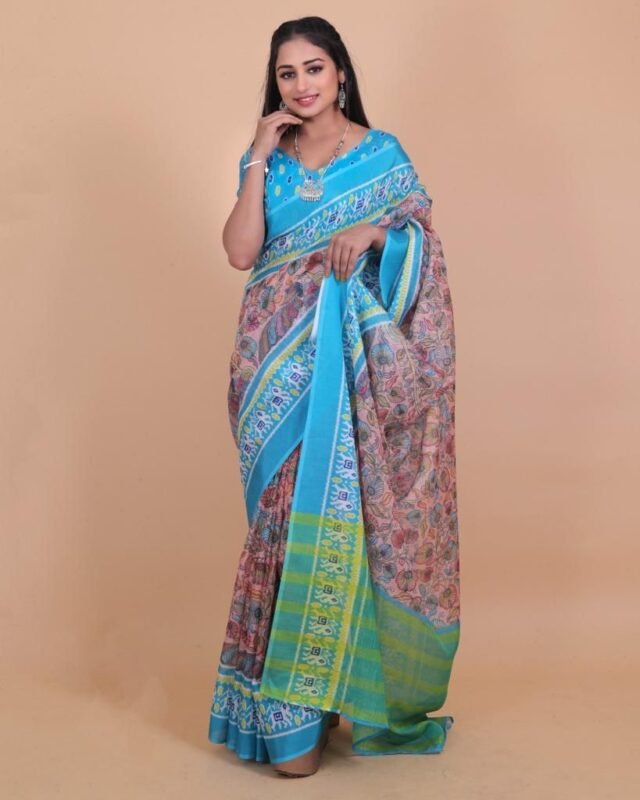 Buy Art Silk New Bandhani Saree at Rs. 849 online from Surati Fabric designer  sarees : SF-DB-2