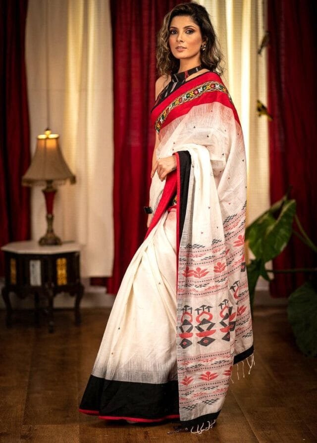 Kora Saree - Designer Sarees Rs 500 to 1000 -