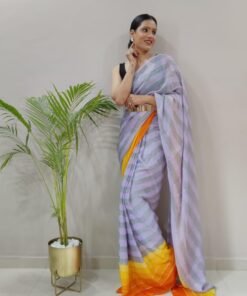 Kora Silk Banarasi Saree - Designer Sarees Rs 500 to 1000 -