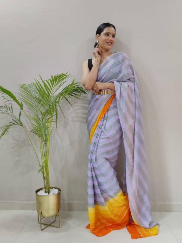 Kora Silk Banarasi Saree - Designer Sarees Rs 500 to 1000 -