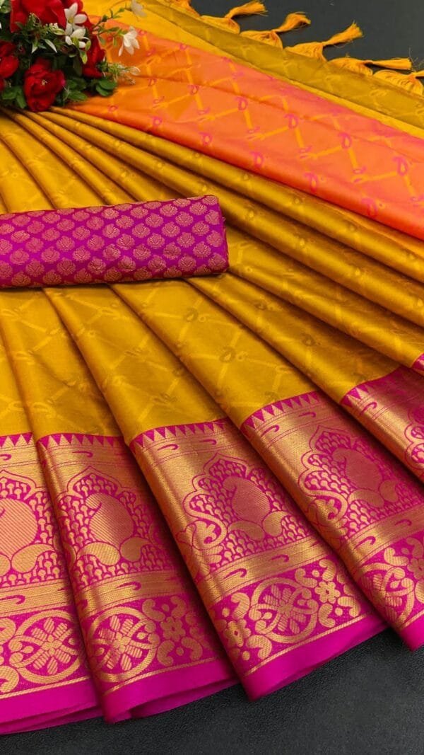 Kota Zari Saree - Designer Sarees Rs 500 to 1000 -