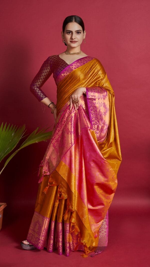 Kota Zari Saree - Designer Sarees Rs 500 to 1000 -