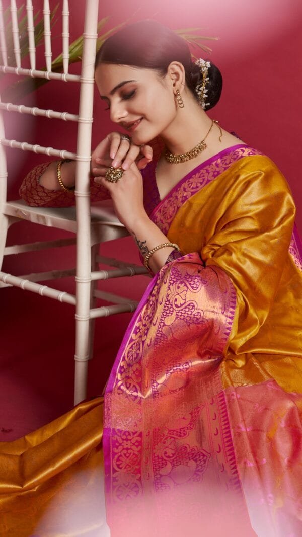 Kota Zari Saree - Designer Sarees Rs 500 to 1000 -