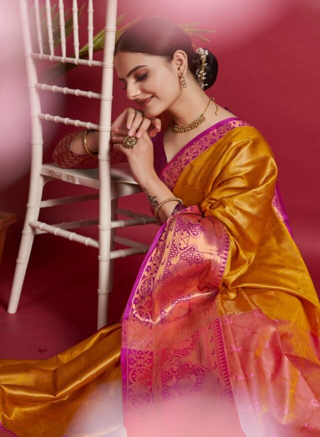 Online Kanchipuram Silk Saree - Designer Sarees Rs 500 to 1000 -