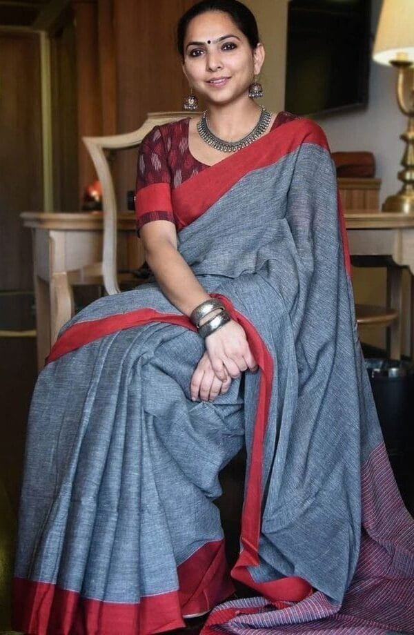 Pure Kanjivaram Silk Saree - Designer Sarees Rs 500 to 1000 -