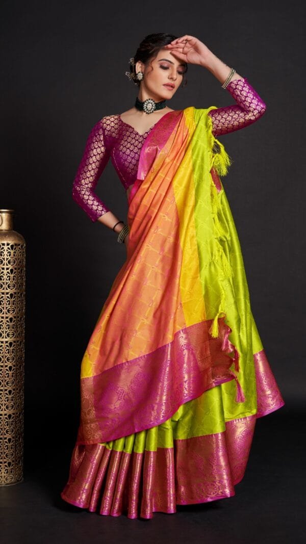 Pure Tussar Silk Saree - Designer Sarees Rs 500 to 1000 -