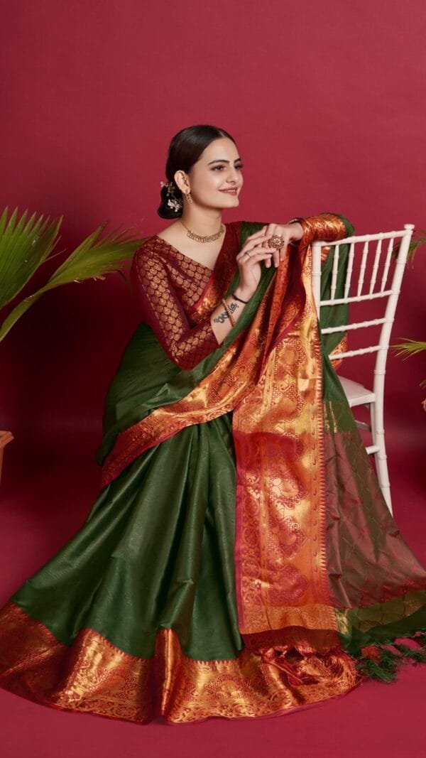 Saree Online Kanchipuram - Designer Sarees Rs 500 to 1000 -
