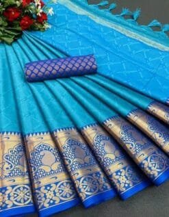 Silk Saree Paithani - Designer Sarees Rs 500 to 1000 -