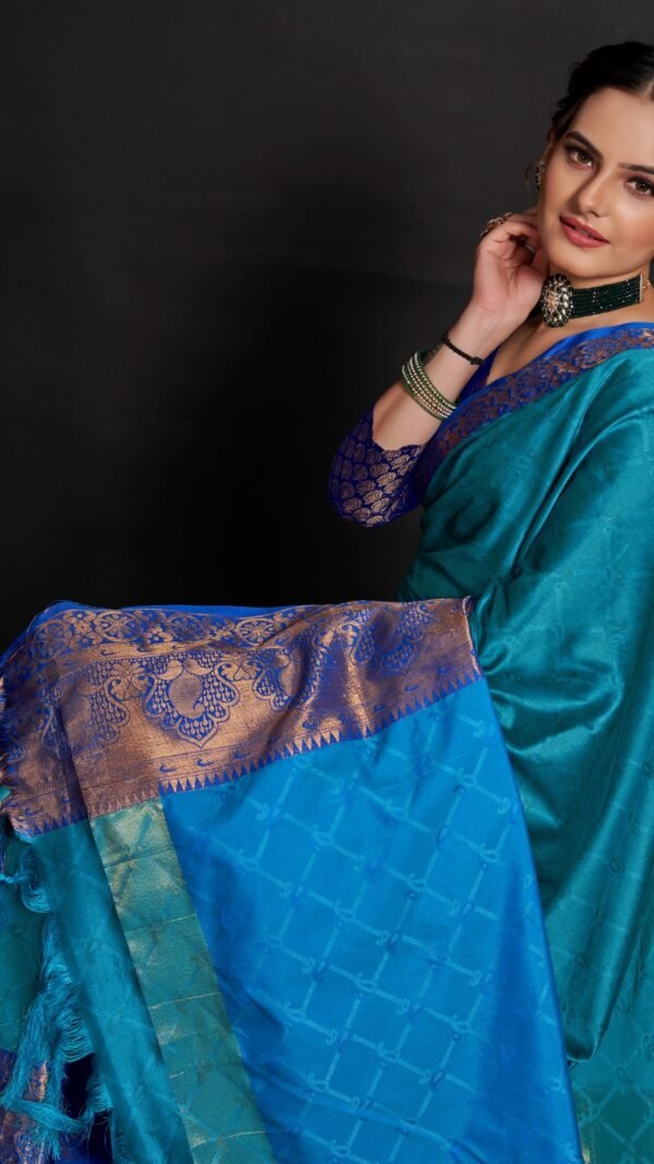 Silk Saree Paithani - Designer Sarees Rs 500 to 1000 -