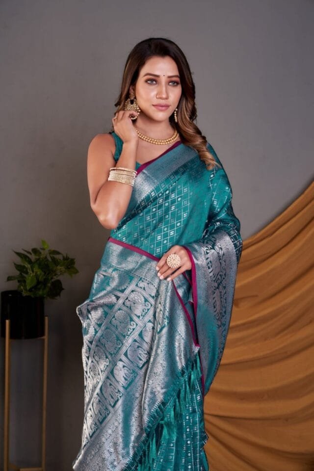 Wearing Saree In Usa