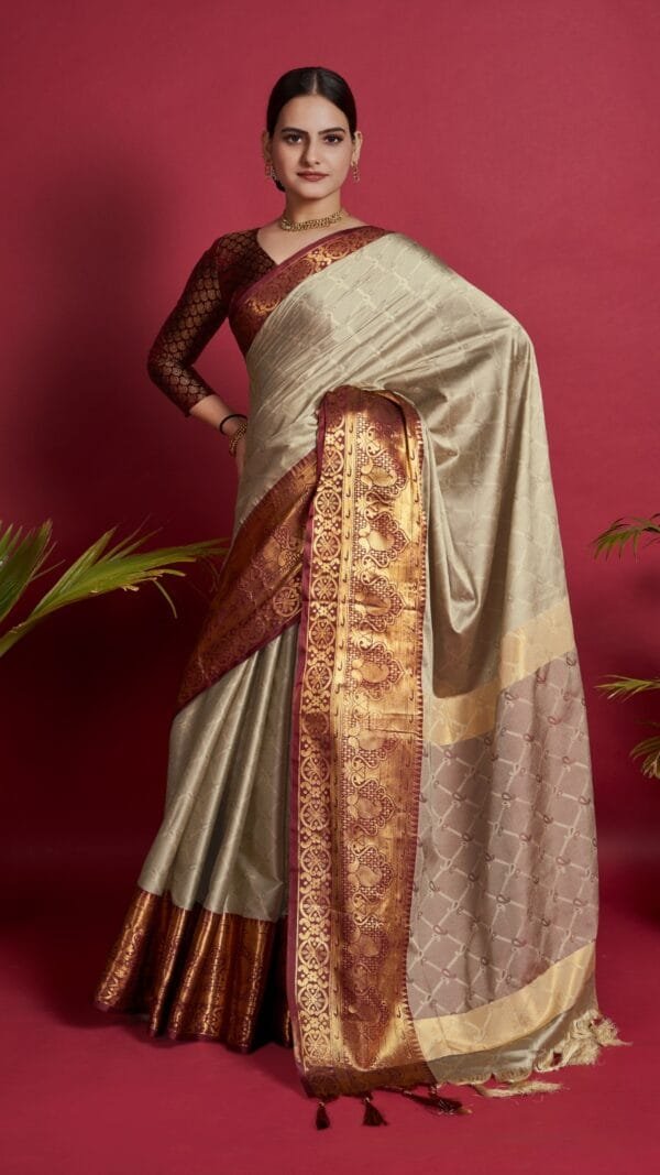 Zari Kota Saree - Designer Sarees Rs 500 to 1000 -