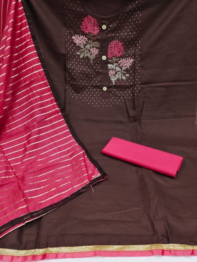 Cotton Dress Material For Ladies