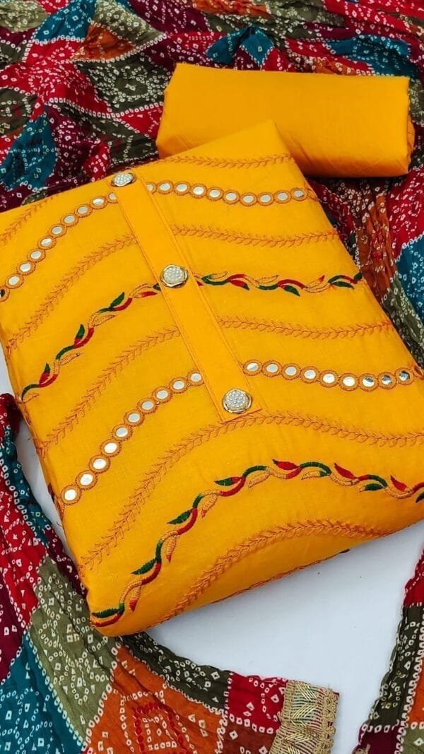 Cotton Dress Material Stitching Designs