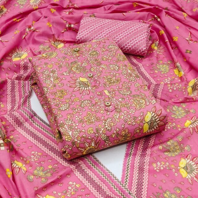 Cotton Dress Materials For Office Wear