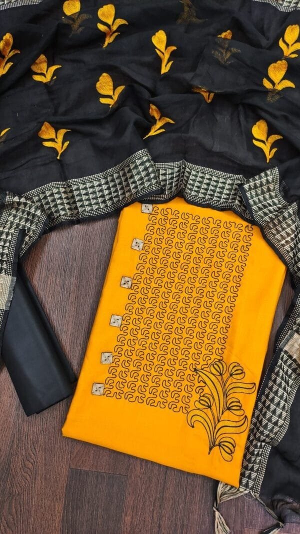 Cotton Material Churidar Designs
