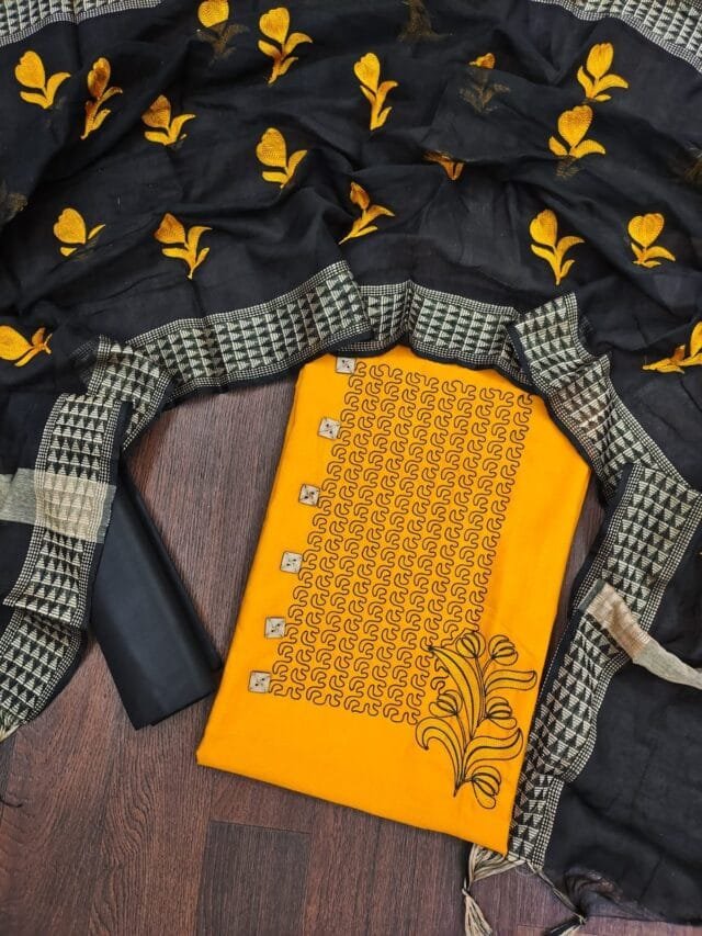 Cotton Material Churidar Designs