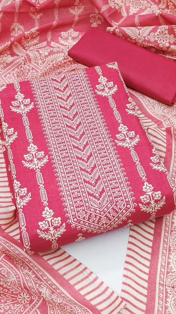 Handloom Cotton Dress Material