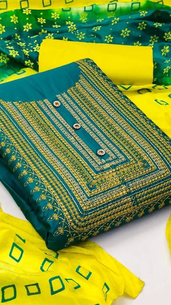 How To Stitch Cotton Dress Material