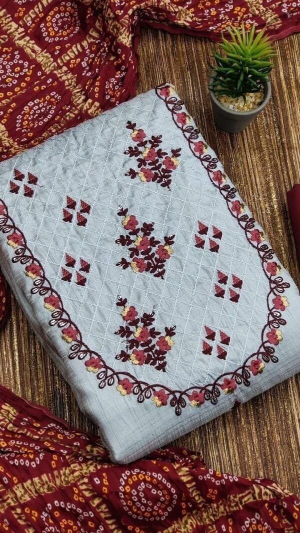 Rayon Cotton Dress Material