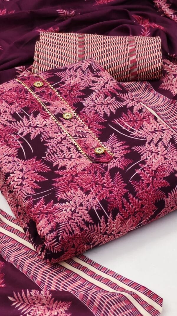 Unstitched Cotton Dress Material Hsn Code