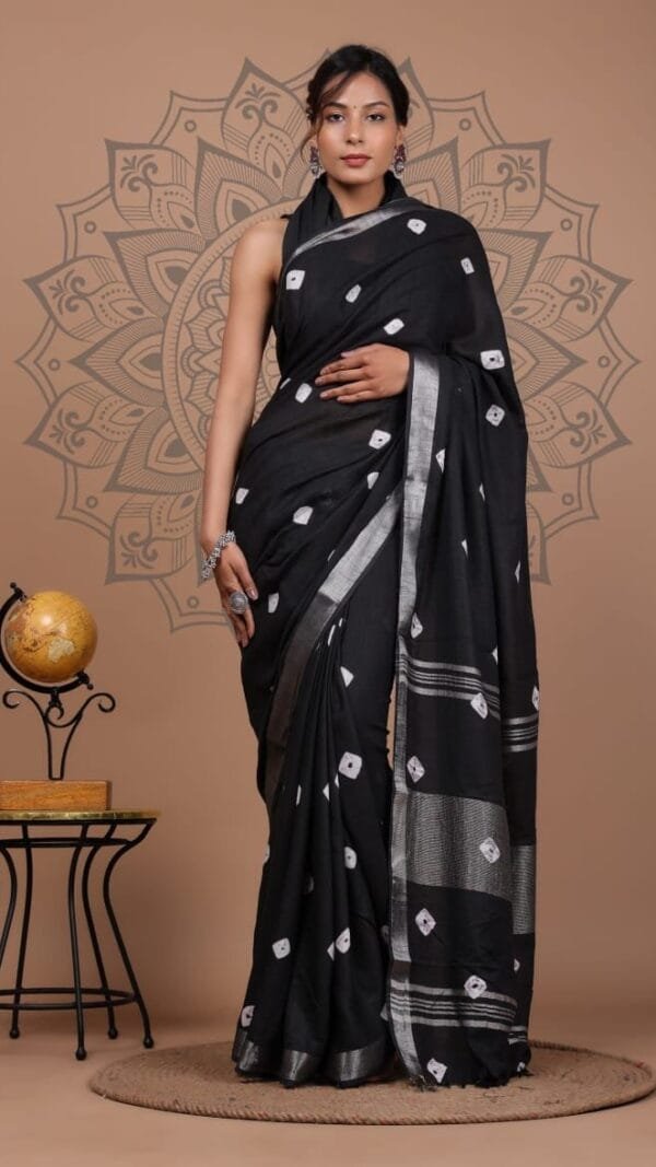 Banarasi Crepe Saree - Designer Sarees Rs 500 to 1000 -