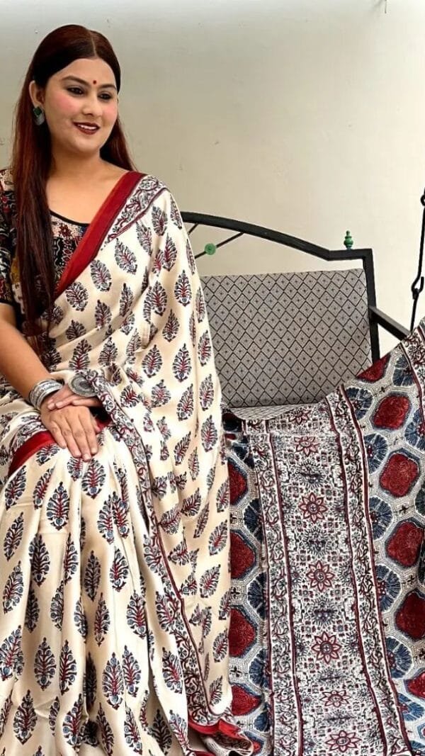 Banarasi Kora Silk Saree - Designer Sarees Rs 500 to 1000 -