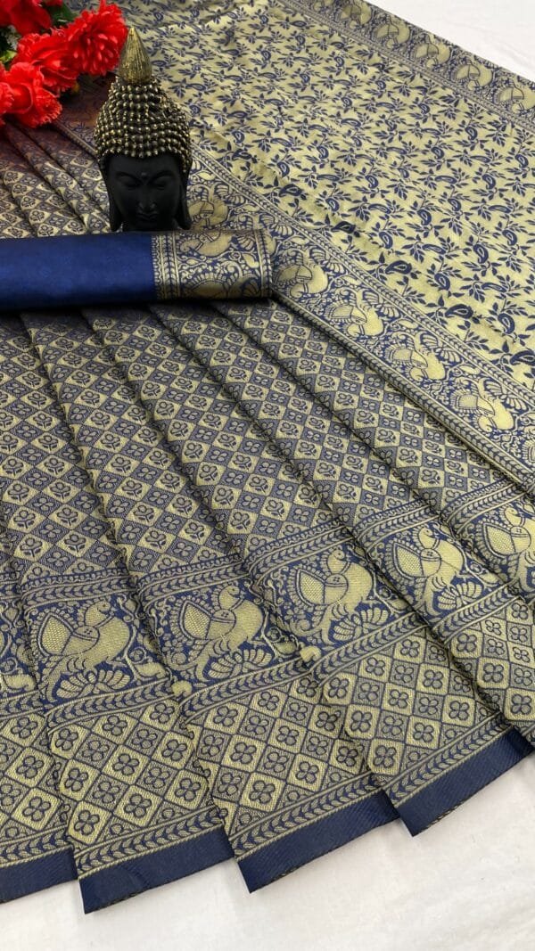 Bridal Silk Saree - Designer Sarees Rs 500 to 1000 -