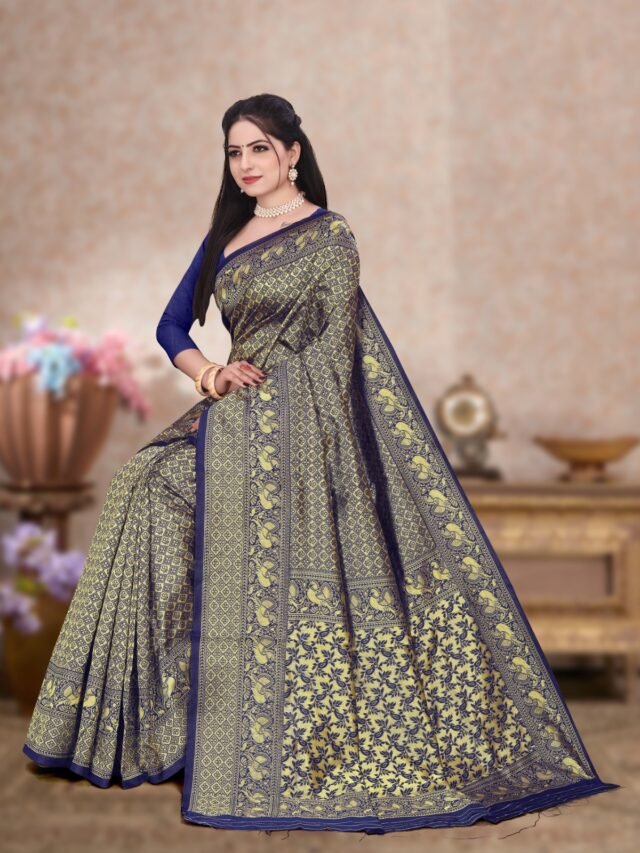 Bridal Silk Saree - Designer Sarees Rs 500 to 1000 -