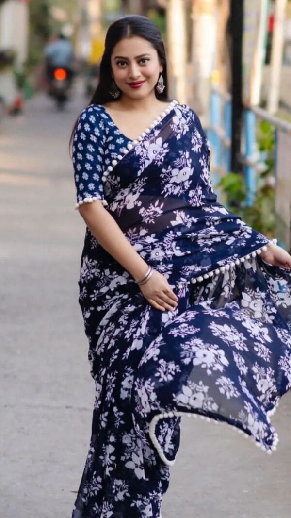 Chanderi Cotton Silk Saree - Designer Sarees Rs 500 to 1000 -