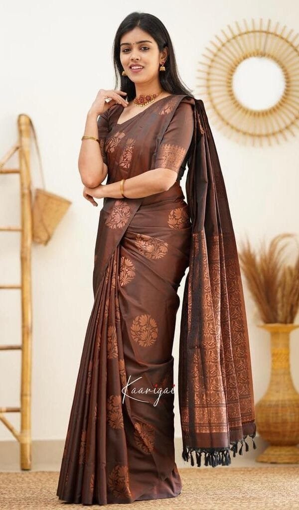 Chanderi Silk Saree - Designer Sarees Rs 500 to 1000 -