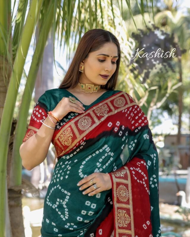 Katan Silk Saree - Designer Sarees Rs 500 to 1000 -