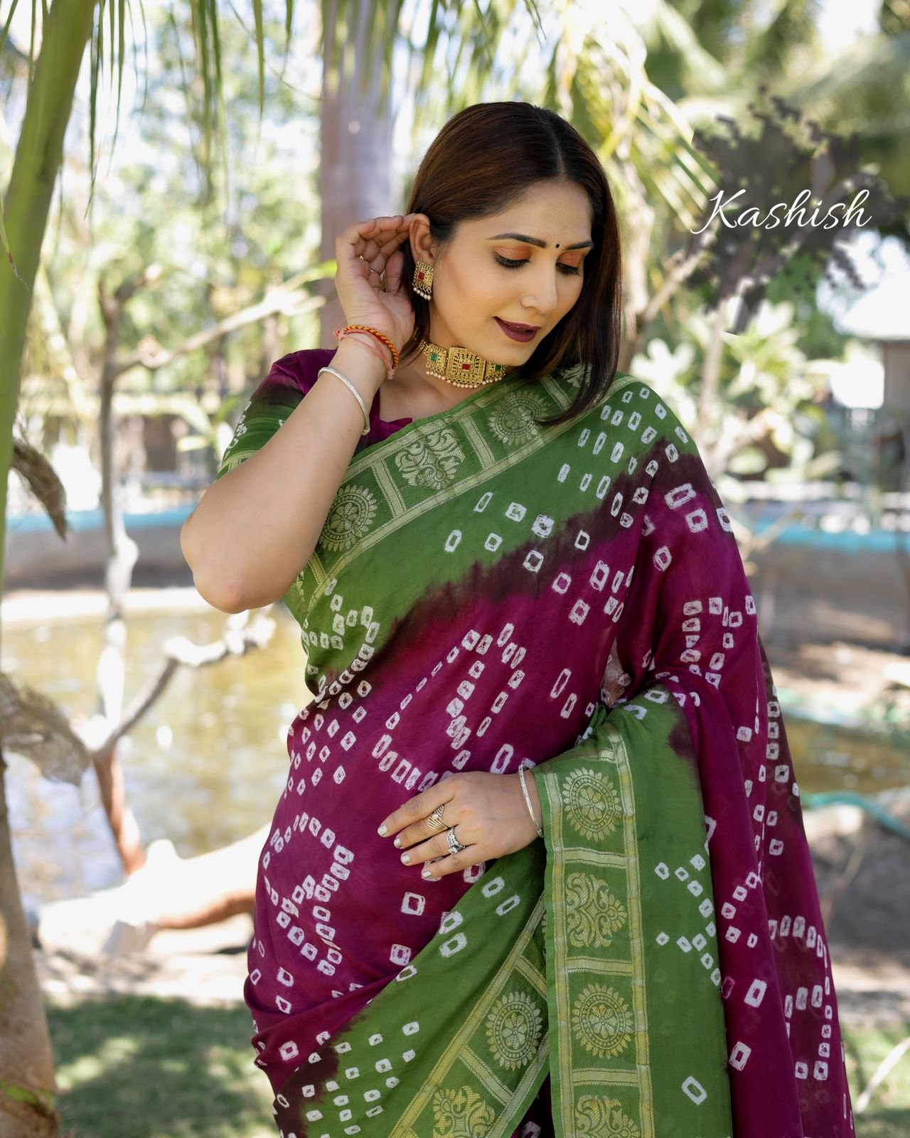 Buy Women's Silk Plain Solid Saree With Jacquard Blouse Piece Online in  India - Etsy