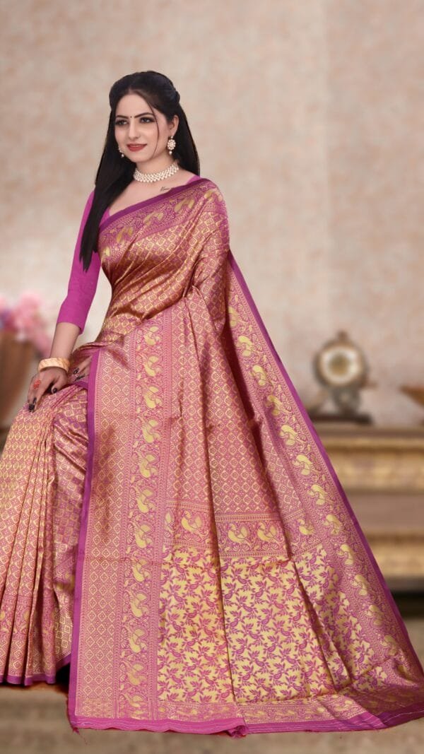 Mul Mul Saree - Designer Sarees Rs 500 to 1000 -