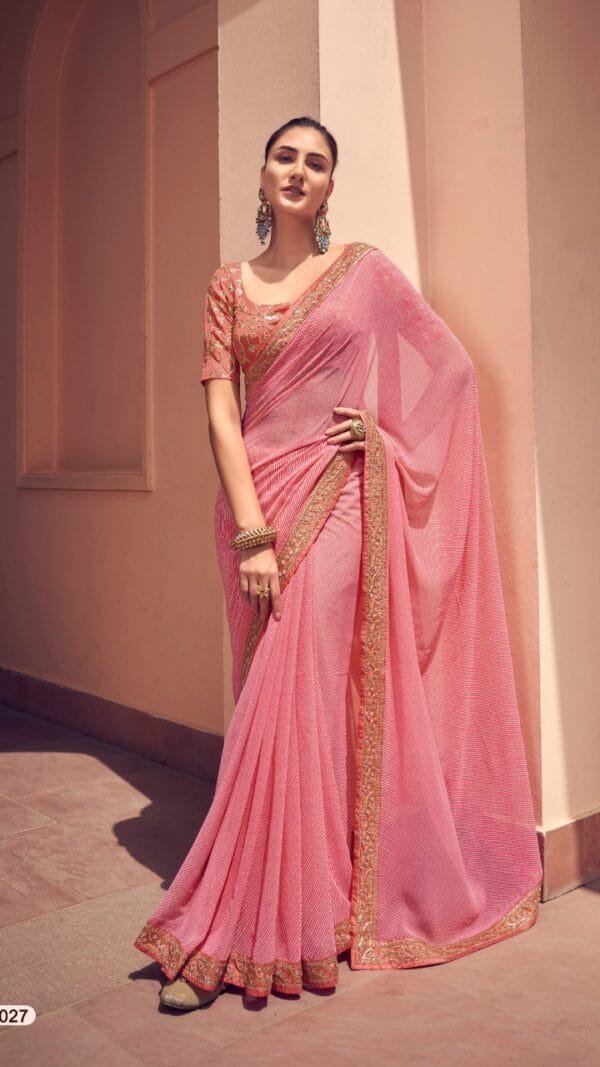 Muslin Saree - Designer Sarees Rs 500 to 1000 -