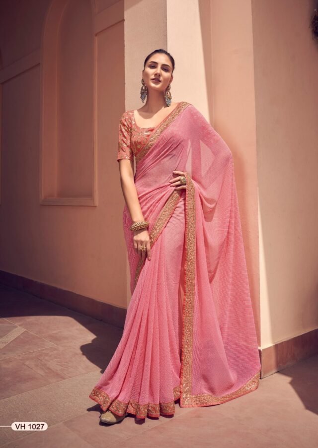 Muslin Saree - Designer Sarees Rs 500 to 1000 -