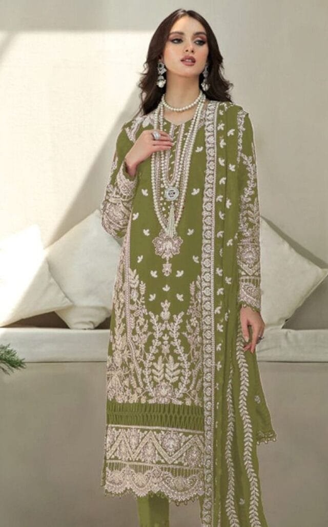 Pakistani Designer Suit - Pakistani Suits Online