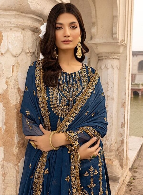 Pakistani Dress For Mehndi - Pakistani Suits Online
