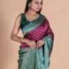 Pure Katan Silk Saree - Designer Sarees Rs 500 to 1000 -