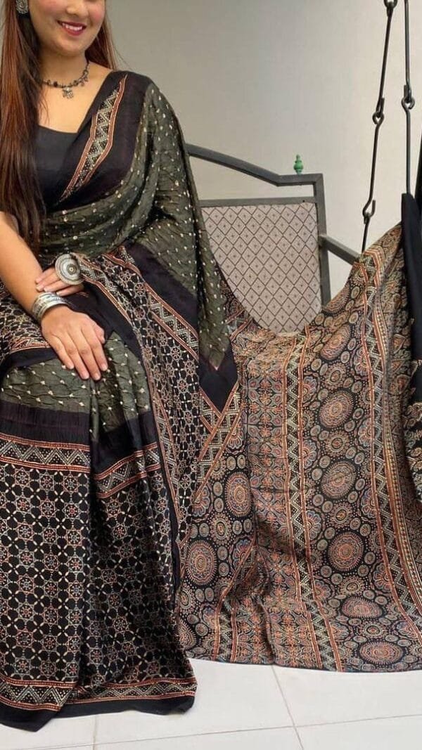 Pure Silk Kanchipuram Saree - Designer Sarees Rs 500 to 1000 -