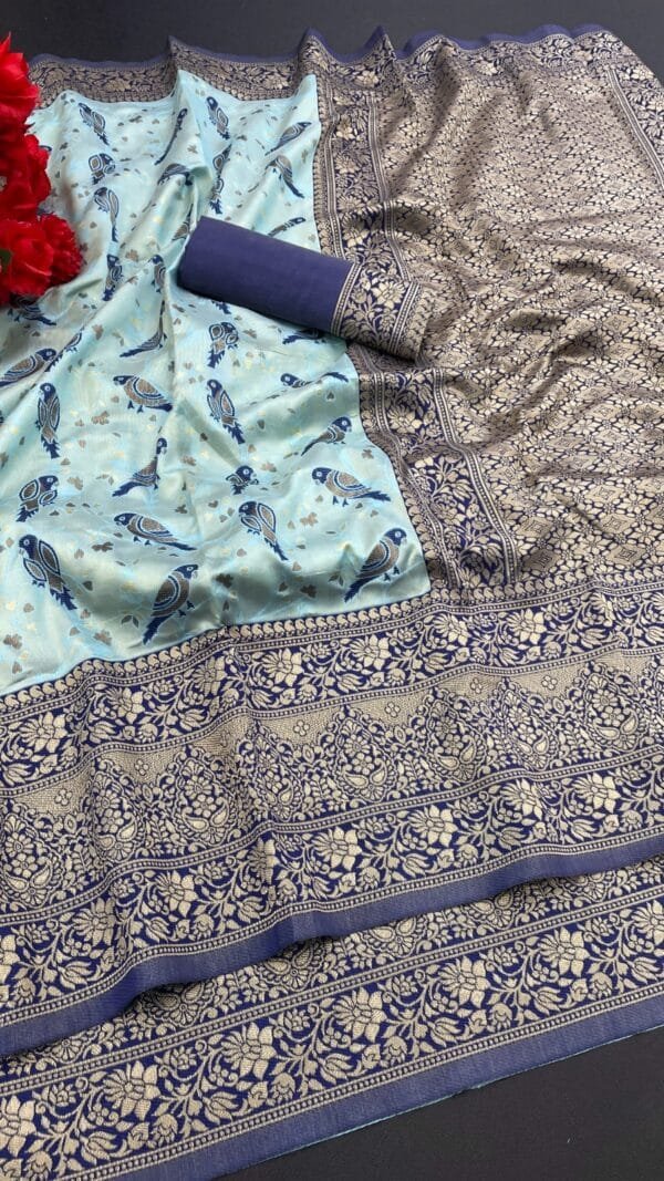 Saree Online Silk - Designer Sarees Rs 500 to 1000 -