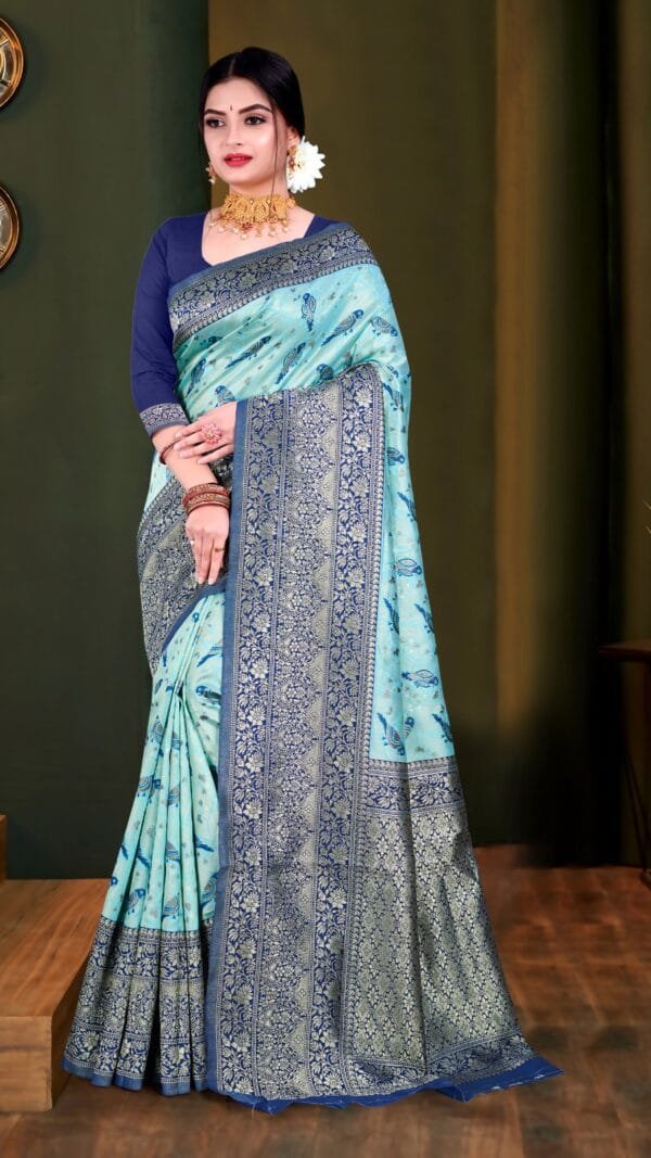 Saree Online Silk - Designer Sarees Rs 500 to 1000 -