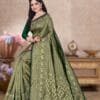 Silk Bridal Saree - Designer Sarees Rs 500 to 1000 -