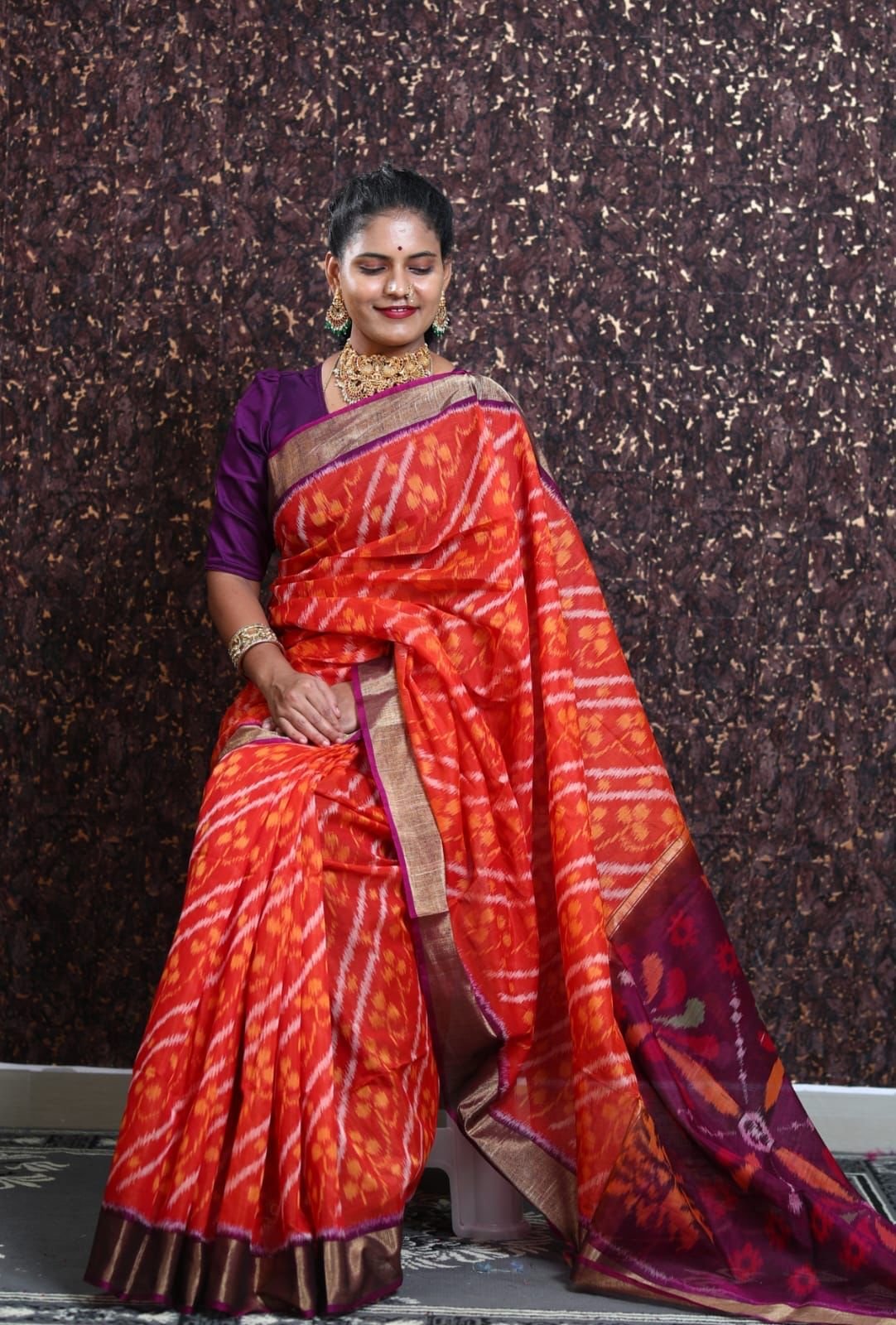 Cotton Silk Chanderi Saree - Designer Sarees Rs 500 to 1000 - SareesWala.com