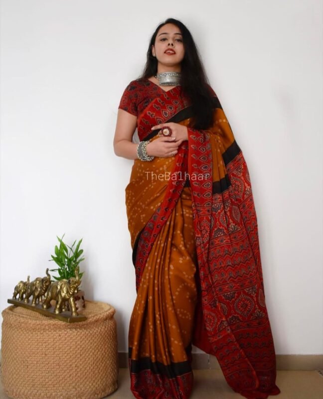 Buy Party Wear Morpeach Border Wrok Soft Silk Saree Online From Surat  Wholesale Shop.