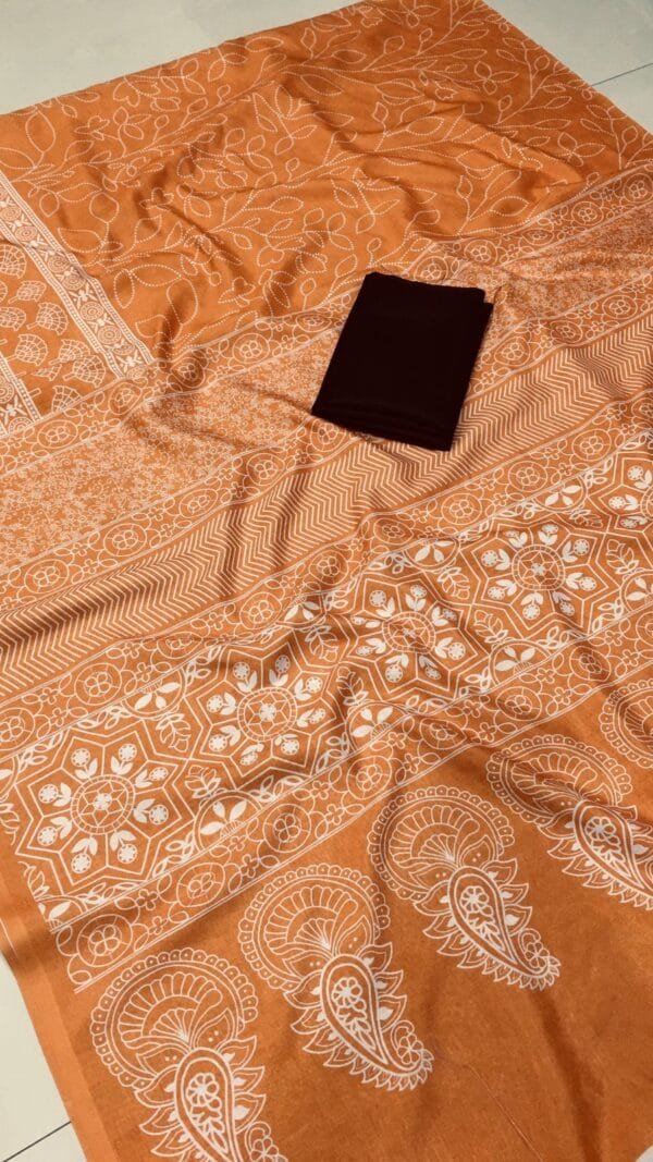 Tiabhuva Saree Silhouette - Designer Sarees Rs 500 to 1000 -