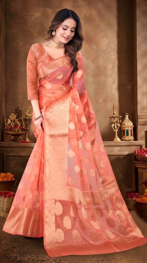 Ahimsa Silk Saree - Designer Sarees Rs 500 to 1000 -